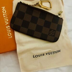 Louis Vuitton Brown Checkered Key Holder